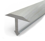 Профиль Т-образный из ламинированного алюминия Т-14 Л Белая сосна 2,7 м Профиль Т-образный из ламинированного алюминия Т-14 Л Белая сосна 2,7 м