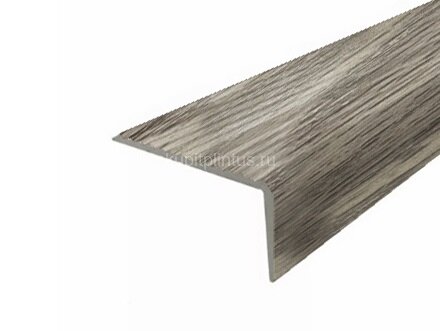 Заказать Угловой порог алюминиевый Д13 КД Дуб пепельный (декорированный) 2,7 м Заказать Угловой порог алюминиевый Д13 КД Дуб пепельный (декорированный) 2,7 м