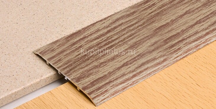 Заказать Порог из алюминия В5 Л Светлый дуб (ламинированный) 2,7 м Заказать Порог из алюминия В5 Л Светлый дуб (ламинированный) 2,7 м