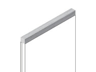 Молдинг 12х12 мм HiWood D12V1 W36 цвет под дерево из фитополимера 2.7м