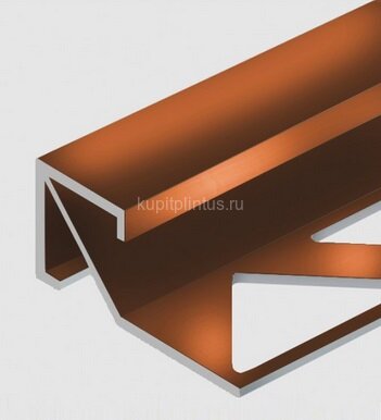 Заказать Алюминиевый профиль для плитки внешний Квадрат 14х14 мм PV72-11 коричневый блестящий 2,7 м Заказать Алюминиевый профиль для плитки внешний Квадрат 14х14 мм PV72-11 коричневый блестящий 2,7 м