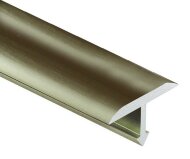 Алюминиевый профиль Т-образный 20 мм полукруглый Gunsen PV37-17 титан блестящий 2,7 м Алюминиевый профиль Т-образный 20 мм полукруглый Gunsen PV37-17 титан блестящий 2,7 м