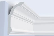 Потолочный плинтус 150х73 мм Hiwood A150V2 белый полистирол 2 м Потолочный плинтус 150х73 мм Hiwood A150V2 белый полистирол 2 м