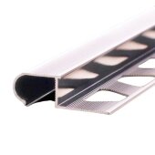 Профиль из алюминия фигурный ПО-04 Серебро глянцевое 2,7 м Профиль из алюминия фигурный ПО-04 Серебро глянцевое 2,7 м