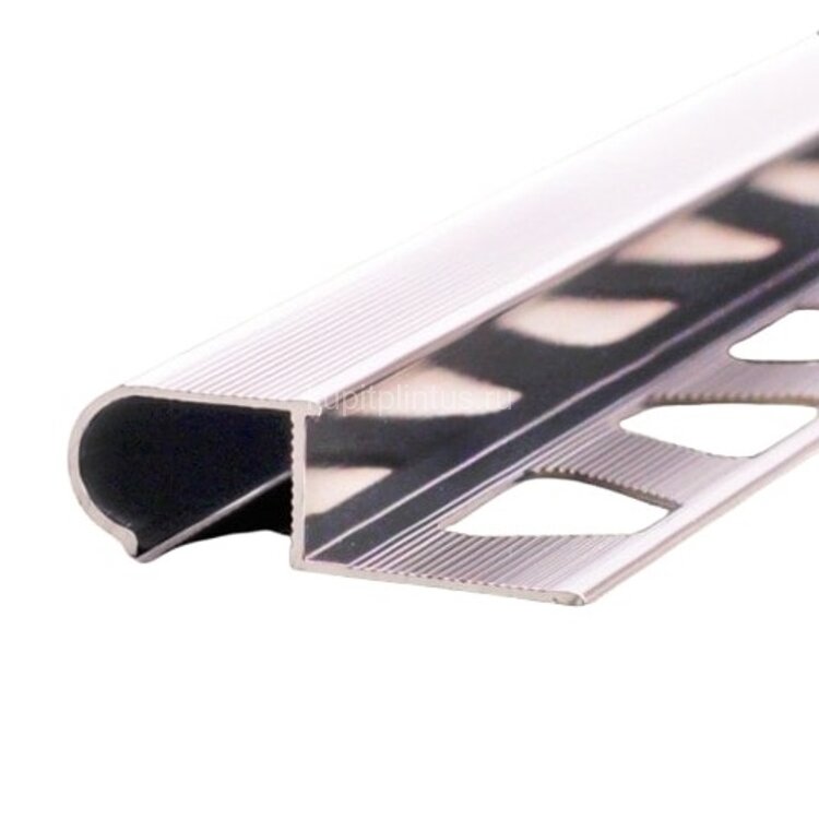 Заказать Профиль из алюминия фигурный ПО-04 Серебро глянцевое 2,7 м Заказать Профиль из алюминия фигурный ПО-04 Серебро глянцевое 2,7 м