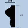 Заказать Молдинг 41х19,5 мм Hiwood LD40 из полистирола 2 м Заказать Молдинг 41х19,5 мм Hiwood LD40 из полистирола 2 м
