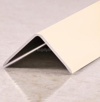 Заказать Алюминиевый уголок 10х10 ПН-10х10 Слоновая кость 2,7 м 