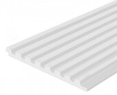 Стеновая панель 120х12 мм Hiwood LV129 NP белый 2,7м Стеновая панель 120х12 мм Hiwood LV129 NP белый 2,7м