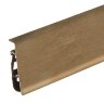 Напольный плинтус Cezar Hi-Line Prestige 75 мм цвет 331 под дерево 2,5 м