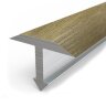 Заказать Профиль Т-образный из ламинированного алюминия Т-26 Л Дуб нордик 2,7 м 