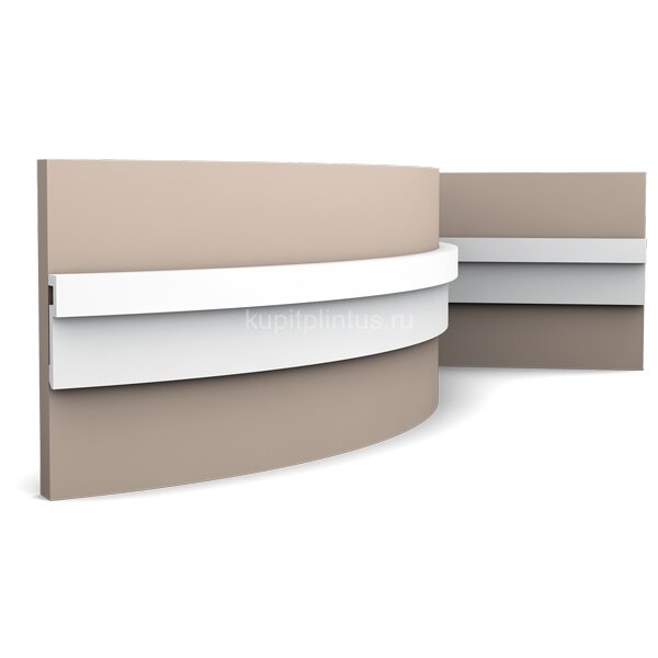 Заказать Гибкий молдинг Orac Decor DUROPOLYMER PX198F 83х20 мм белый 200 см 