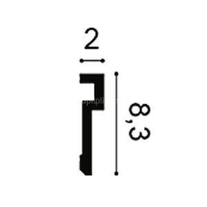 Заказать Гибкий молдинг Orac Decor DUROPOLYMER PX198F 83х20 мм белый 200 см 