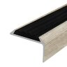 Заказать Порог угловой с черной резиновой вставкой Д01 КД Дуб венеция 2,7 м Заказать Порог угловой с черной резиновой вставкой Д01 КД Дуб венеция 2,7 м