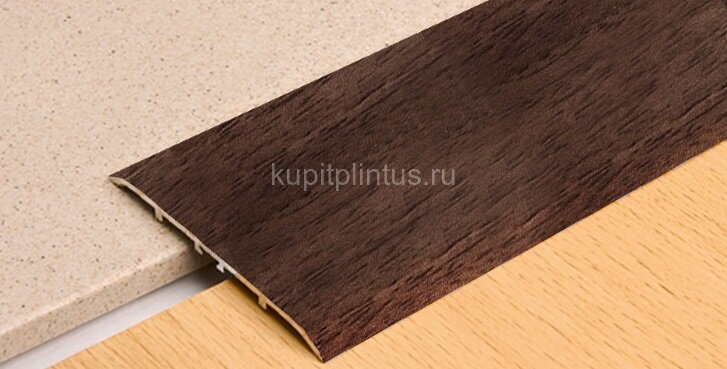 Заказать Порог из алюминия В5 Л Орех (ламинированный) 2,7 м Заказать Порог из алюминия В5 Л Орех (ламинированный) 2,7 м