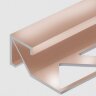 Заказать Алюминиевый профиль для плитки внешний Квадрат 14х14 мм PV72-15 розовый блестящий 2,7 м Заказать Алюминиевый профиль для плитки внешний Квадрат 14х14 мм PV72-15 розовый блестящий 2,7 м