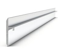 Алюминиевый стыковочный порожек напольный 38х11 мм Мега-Трейд 9155 серебро 3 м Алюминиевый стыковочный порожек напольный 38х11 мм Мега-Трейд 9155 серебро 3 м