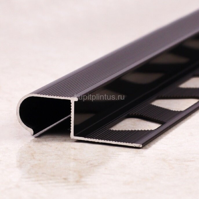 Заказать Профиль из алюминия фигурный ПО-04 Бронза матовая 2,7 м Заказать Профиль из алюминия фигурный ПО-04 Бронза матовая 2,7 м