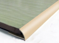 Алюминиевый профиль С-образный 9 мм ПО-9 Розовый глянец 2,7 м