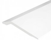 Стеновая панель 116х17,5 мм Hiwood LV141 NP белый 2,7м