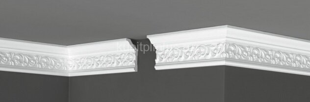 Заказать Потолочный плинтус 81х39 мм Де-Багет Декор ДП 39/90 белый 2 м Заказать Потолочный плинтус 81х39 мм Де-Багет Декор ДП 39/90 белый 2 м