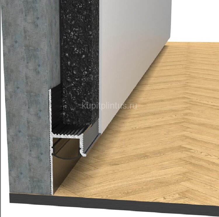 Заказать Теневой профиль алюминиевый Мега-Трейд ТП-50LED Чёрный 3м Заказать Теневой профиль алюминиевый Мега-Трейд ТП-50LED Чёрный 3м