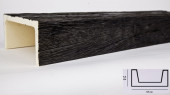 Декоративная балка из полиуретана 75х150 мм Уникс Славянский стиль СС2 Темная олива 3 м