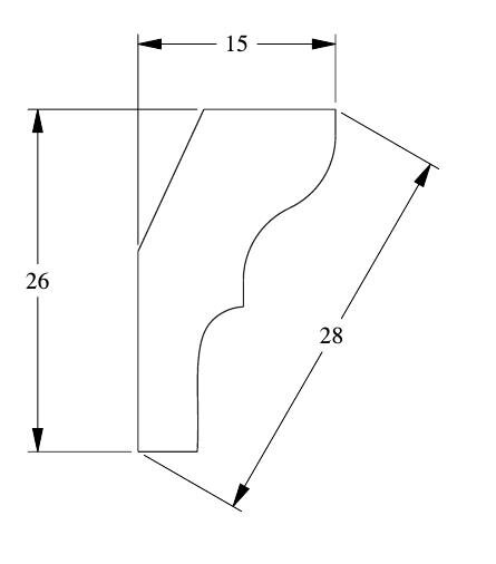 Заказать Карниз Orac Decor Duropolymer CX111 2 м Заказать Карниз Orac Decor Duropolymer CX111 2 м