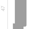 Заказать Молдинг ЛДФ 9х47 мм Ultrawood U 031 2,44 м Заказать Молдинг ЛДФ 9х47 мм Ultrawood U 031 2,44 м