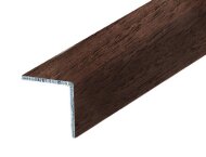 Уголок 15х15 мм алюминиевый КД Орех (декорированный) 2,7 м Уголок 15х15 мм алюминиевый КД Орех (декорированный) 2,7 м