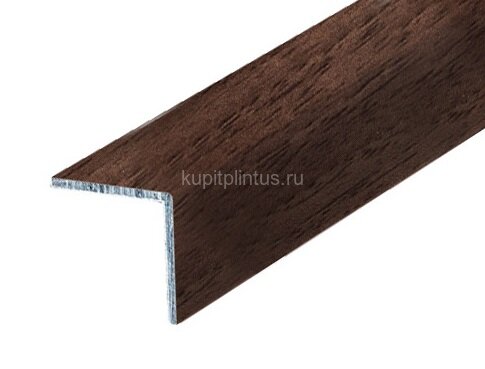 Заказать Уголок 15х15 мм алюминиевый КД Орех (декорированный) 2,7 м Заказать Уголок 15х15 мм алюминиевый КД Орех (декорированный) 2,7 м