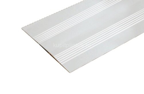 Заказать Порог одноуровневый из анодированного алюминия А8 Серебро НЕ 2,7 м 