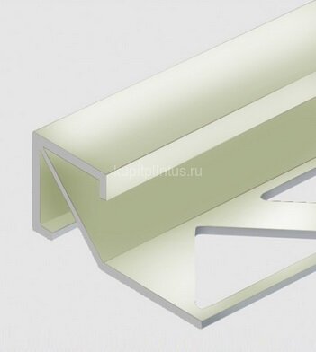 Заказать Алюминиевый профиль для плитки внешний Квадрат 14х14 мм PV72-17 титан блестящий 2,7 м 