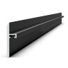 Заказать Алюминиевый стыковочный порожек напольный 38х11 мм Мега-Трейд 9155 черный 3 м Заказать Алюминиевый стыковочный порожек напольный 38х11 мм Мега-Трейд 9155 черный 3 м
