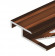 Заказать Алюминиевый профиль лестничный 20х12 мм PV58-11 коричневый блестящий 2,7 м 