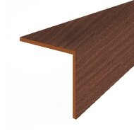 Уголок ПВХ двухсторонний IDEAL У25 отделочный 293 Орех темный 2,7 м Уголок ПВХ двухсторонний IDEAL У25 отделочный 293 Орех темный 2,7 м