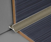 Профиль для плитки внутренний универсальный алюминий 10 мм PV30-08 шампань матовая 2,7 м