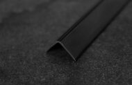 Алюминиевый уголок 25х25 ПН-25х25 Черный матовый 2,7 м Алюминиевый уголок 25х25 ПН-25х25 Черный матовый 2,7 м