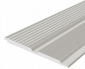 Стеновая панель 120х12 мм Hiwood LV123 S339S серый 2,7м