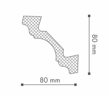 Заказать Карниз гибкий NMC Arstyl Z19 Flex 80х80 2 м Заказать Карниз гибкий NMC Arstyl Z19 Flex 80х80 2 м