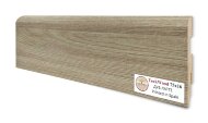 Напольный плинтус МДФ Teckwood цветной 75х16 Дуб Латте 2.15 м