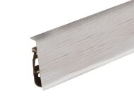 Напольный плинтус Cezar Hi-Line Prestige 75 мм цвет 329 под дерево 2,5 м Напольный плинтус Cezar Hi-Line Prestige 75 мм цвет 329 под дерево 2,5 м