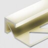 Заказать Алюминиевый профиль для плитки внешний Квадрат 14х14 мм PV72-13 песок блестящий 2,7 м Заказать Алюминиевый профиль для плитки внешний Квадрат 14х14 мм PV72-13 песок блестящий 2,7 м