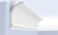 Потолочный плинтус 70х37 мм Hiwood A70V2 белый полистирол 2 м Потолочный плинтус 70х37 мм Hiwood A70V2 белый полистирол 2 м