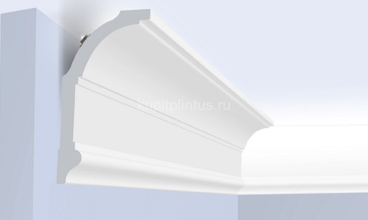 Заказать Потолочный плинтус 70х37 мм Hiwood A70V2 белый полистирол 2 м Заказать Потолочный плинтус 70х37 мм Hiwood A70V2 белый полистирол 2 м
