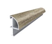 Внутренний угловой профиль алюминиевый 14х14 мм MP 69 21-Кипарис 2,7 м