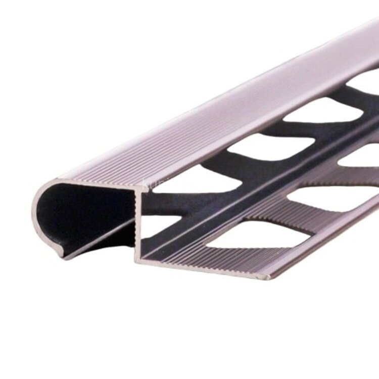 Заказать Профиль из алюминия фигурный ПО-04 Серебро матовое 2,7 м Заказать Профиль из алюминия фигурный ПО-04 Серебро матовое 2,7 м