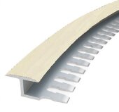 Профиль Т-образный гибкий 16 мм MP30 из ламинированного алюминия 32 Дуб белый 2,7 м Профиль Т-образный гибкий 16 мм MP30 из ламинированного алюминия 32 Дуб белый 2,7 м