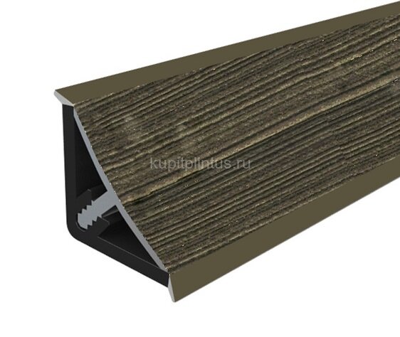 Заказать Плинтус для столешницы 14х14 Cezar Mini вогнутый 045 Орех 3 м Заказать Плинтус для столешницы 14х14 Cezar Mini вогнутый 045 Орех 3 м