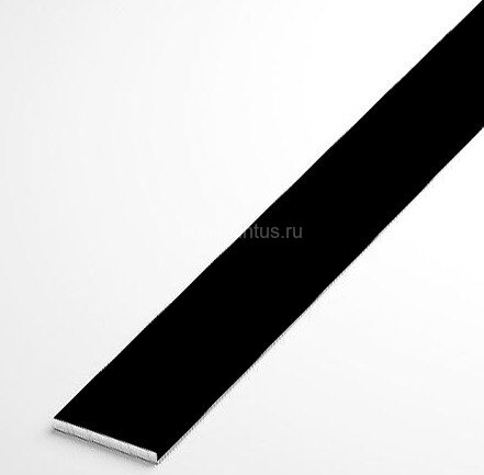 Заказать Алюминиевая полоса 20 мм черная 3 м 