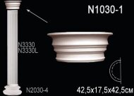 Капитель полуколонны Перфект N1030-1 175х425х212 мм Капитель полуколонны Перфект N1030-1 175х425х212 мм
